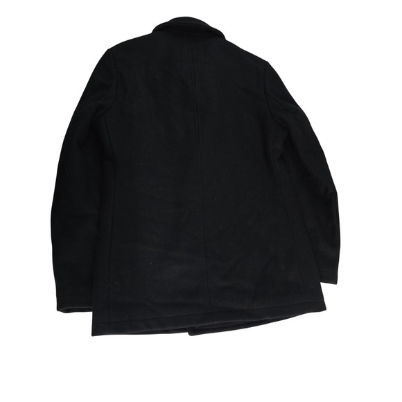 J.‎ Crew Bayswater Wool Peacoat Thinsulate Insulation Black Size S - Picture 2 of 8